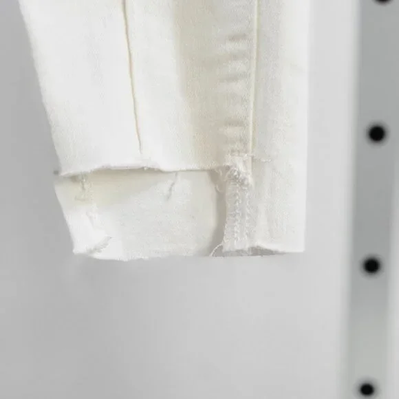 FREE PEOPLE Del Wray Step Hem Skinny Jeans Sz 24 - Picture 4 of 9